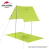 Poncho de pluie 3 en 1 NATUREHIKE : randonnée, camping et abri